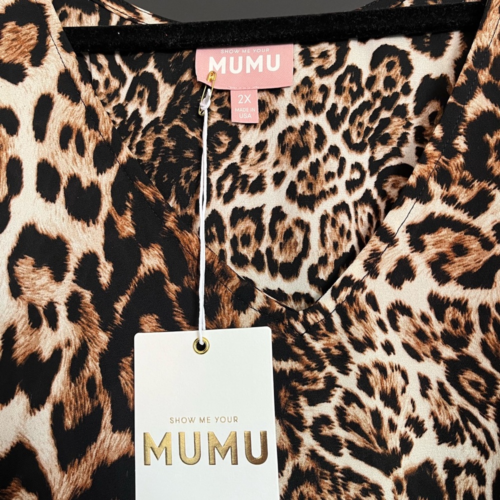 Show Me Your Mumu Peta Tunic Tiramisu Cheetah 🐆 - Picture 5 of 6
